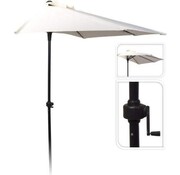 Pro Garden Parasol - Pro Garden - Mural - Demi Rond - Blanc