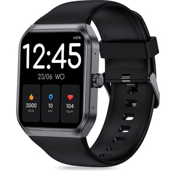 Fit Age FITAGE Smartwatch - Podomètre - Montre sport - Noir