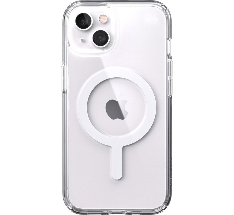 Speck Presidio Perfect Clear + MS Apple iPhone 13 Clear - avec Microban