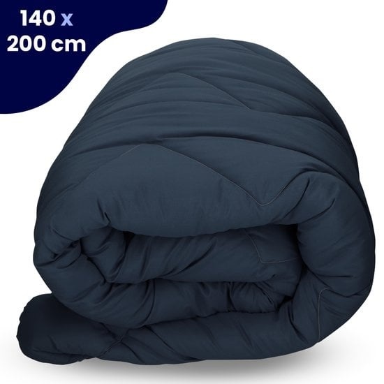 Soulsnooze Luxury Printed Duvet - Couette ajustée - Couette sans housse - Single 140 x 200 - All Year - Anthracite