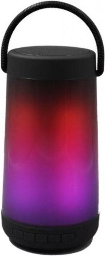 Denver BTL311 Enceinte Bluetooth 50 watts avec effets lumineux intégrés - noir
