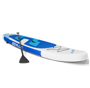 Coast Coast stand -up board sup paddleboard gonflable avec sac à dos 305 x 76 x 15 cm bleu + blanc