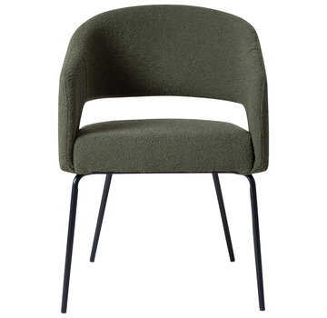 Karwei Karwei Chaise de salle à manger - Vert - (HxDxL) 81 x 57 x 56cm
