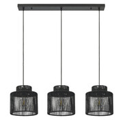 Gamma Lampe pendante James - Source lumineuse E27 - Ø 20cm - Noir