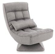 Coast Coast Floor Chair Upholstered - 360° Swivel - Max. 110 kg - Gris