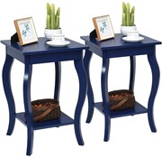 Coast Coast Side Table set of 2 - 40 x 40 x 60 cm - Bleu