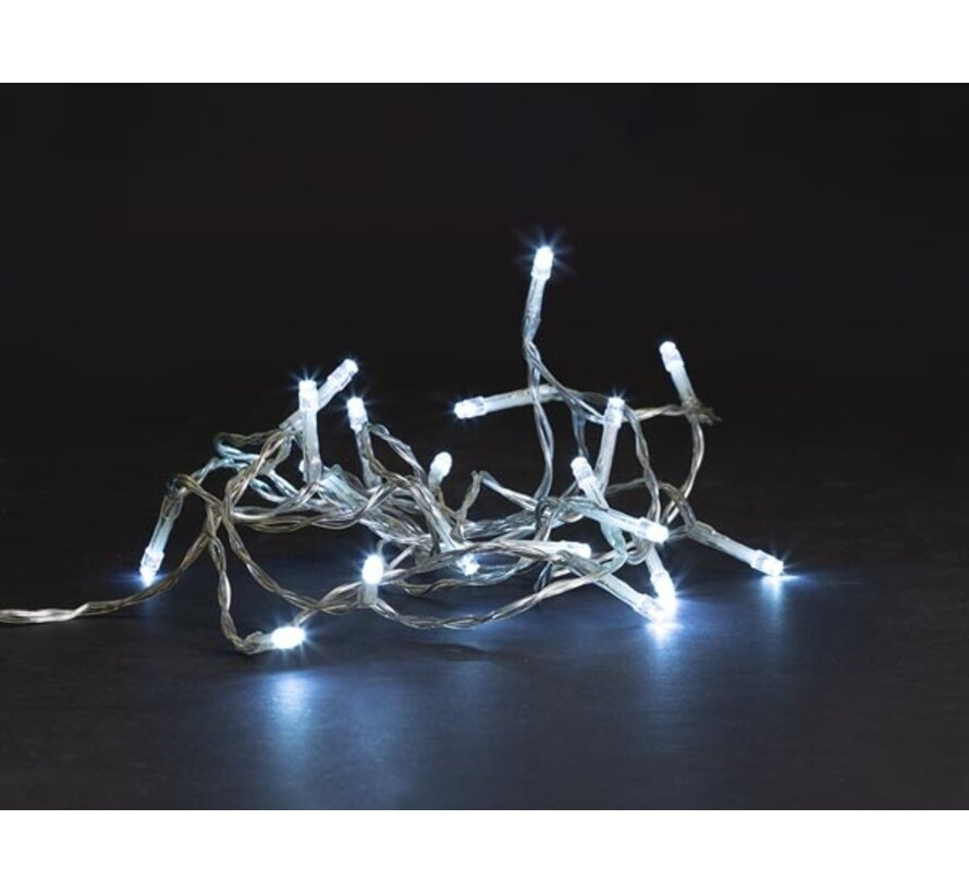 Vellight Lumières de Noël - 2m - 20 LEDs - Blanc - Intérieur seulement