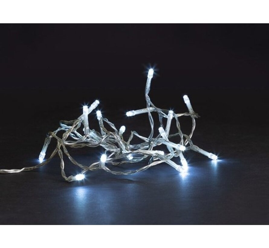 Vellight Lumières de Noël - 2m - 20 LEDs - Blanc - Intérieur seulement