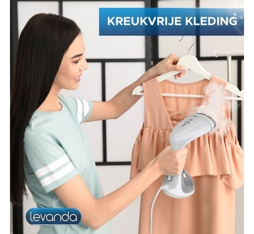 Levanda Séchoir à linge - Séchage manuel des vêtements - 20 g/min - Blanc - 1300 Watt