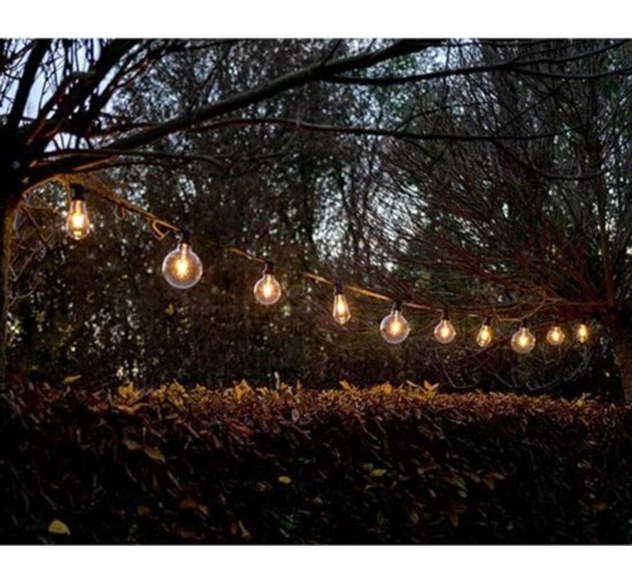 HQ-Power Led Party Garland - 50 X E27 Fittings - Without Bulbs - 25 M