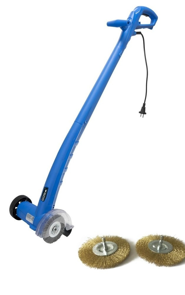 Nettoyeur de joints électrique - Güde GFR 150 - AVEC 2 brosses à joints - 150 W - Bleu