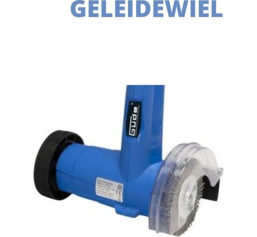 Nettoyeur de joints électrique - Güde GFR 150 - AVEC 2 brosses à joints - 150 W - Bleu
