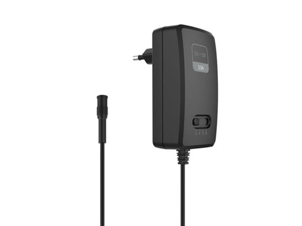 HQ-Power Alimentation compacte à découpage avec sortie réglable - 5 à 12 Vdc - 42 W - 3,5 A Max.