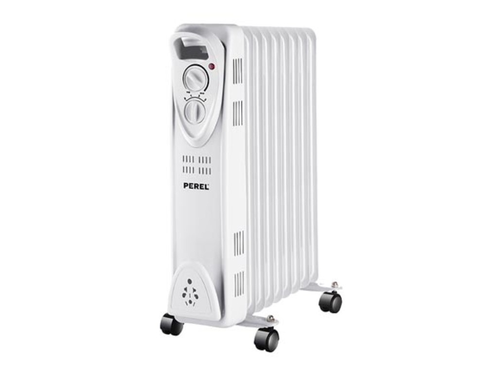 Radiateur à huile Perel - 2000 W - 9 côtes