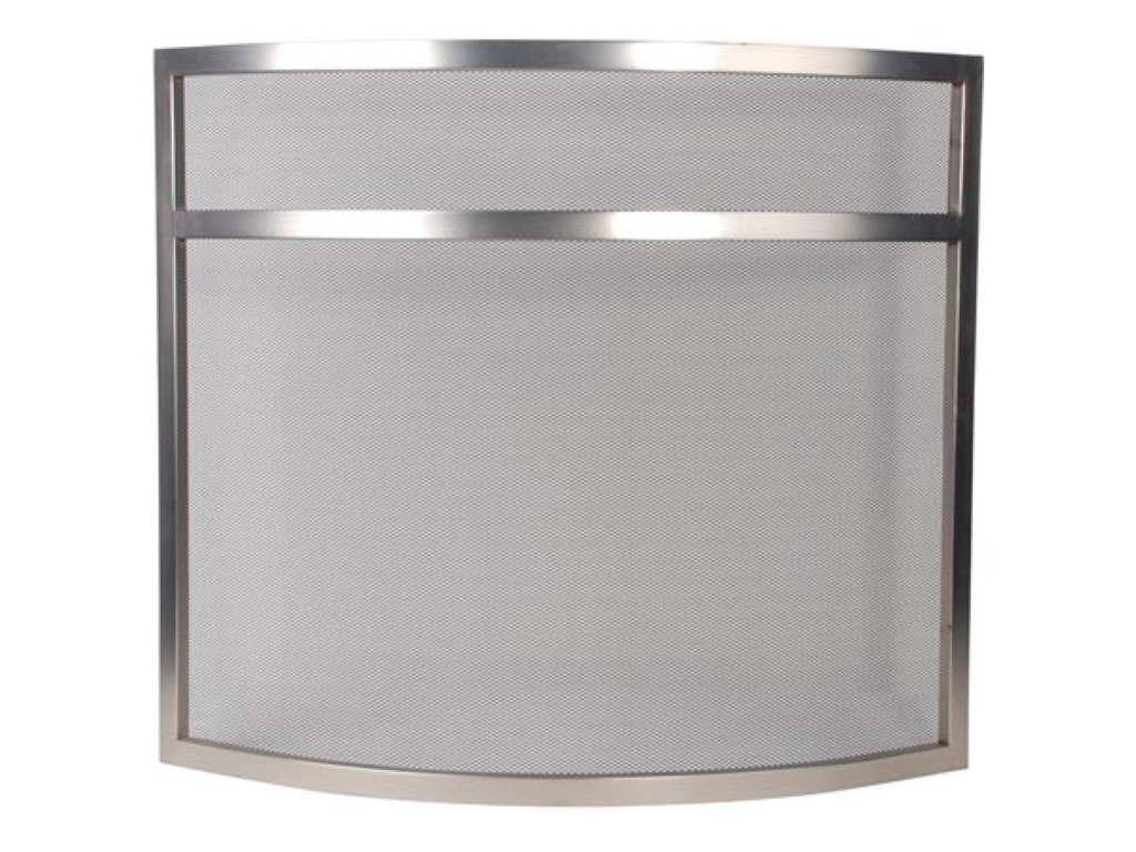 Pare-feu Perel - 72 X 63 Cm - Acier inoxydable