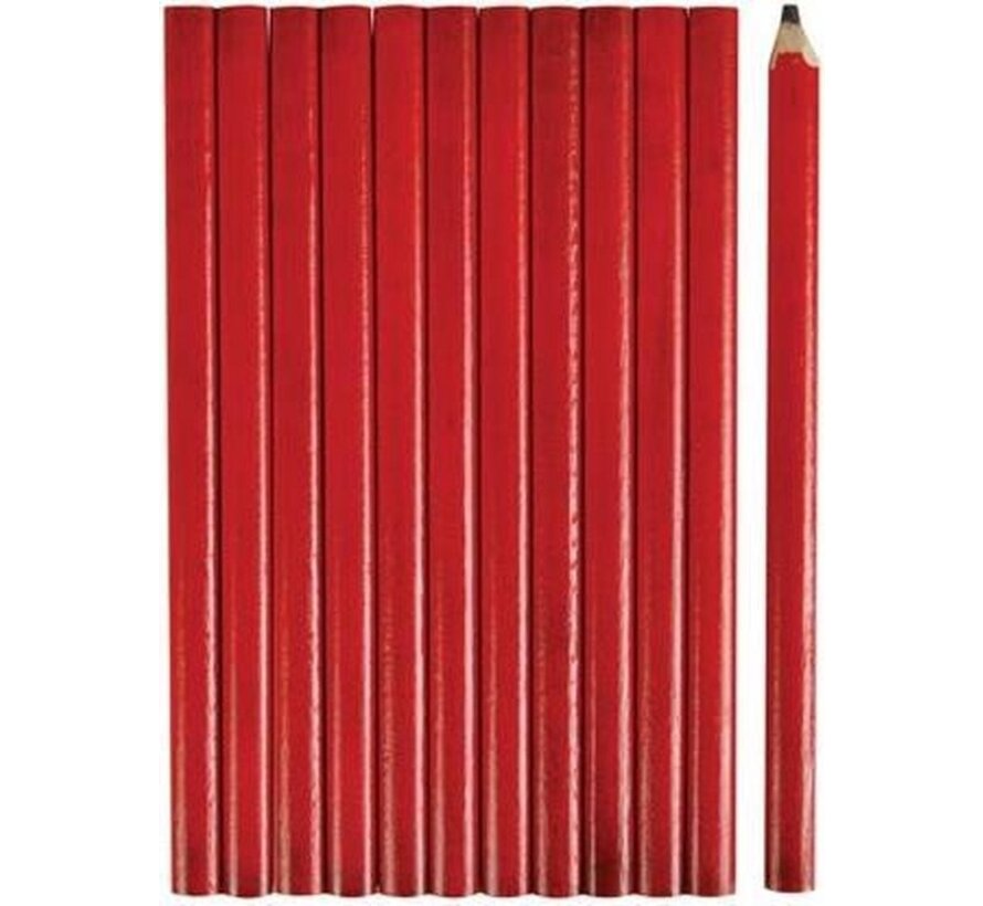 Crayon de charpentier Toolland 175 Mm (12 St.)