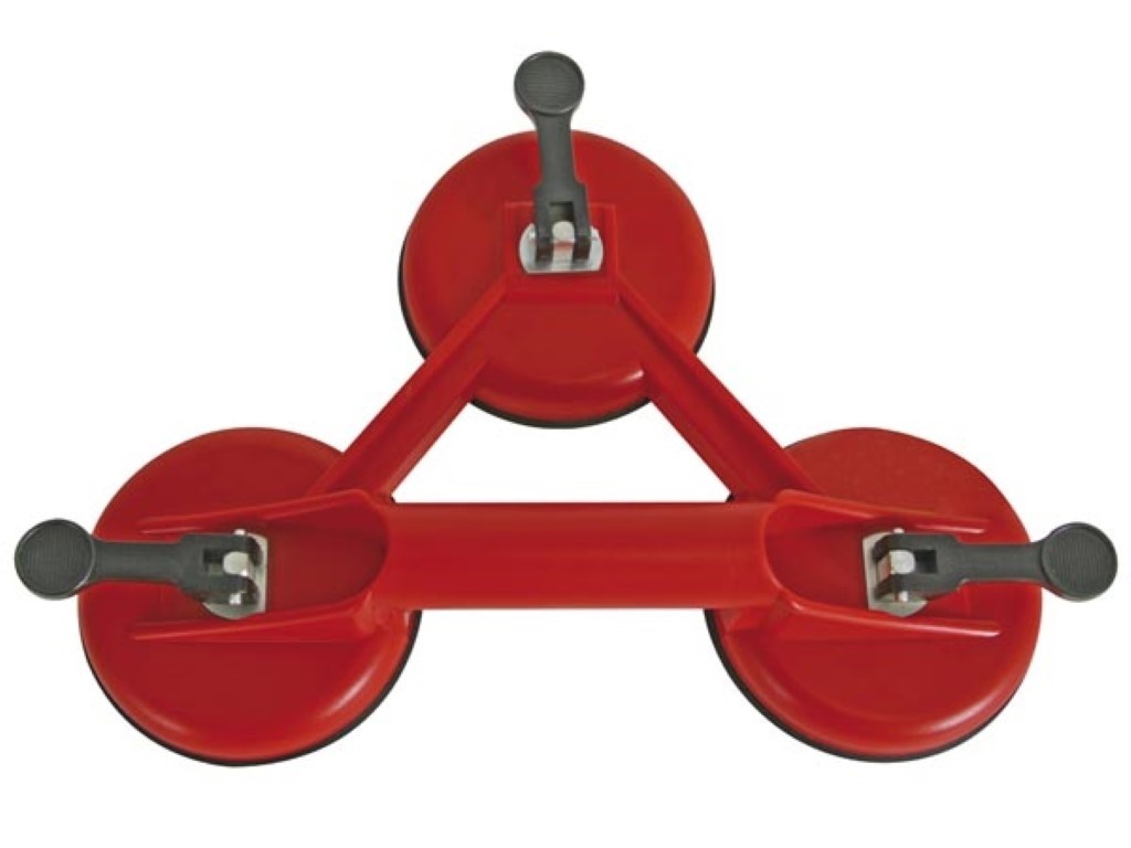 Toolland Triple Ventouse - Max. 100 Kg
