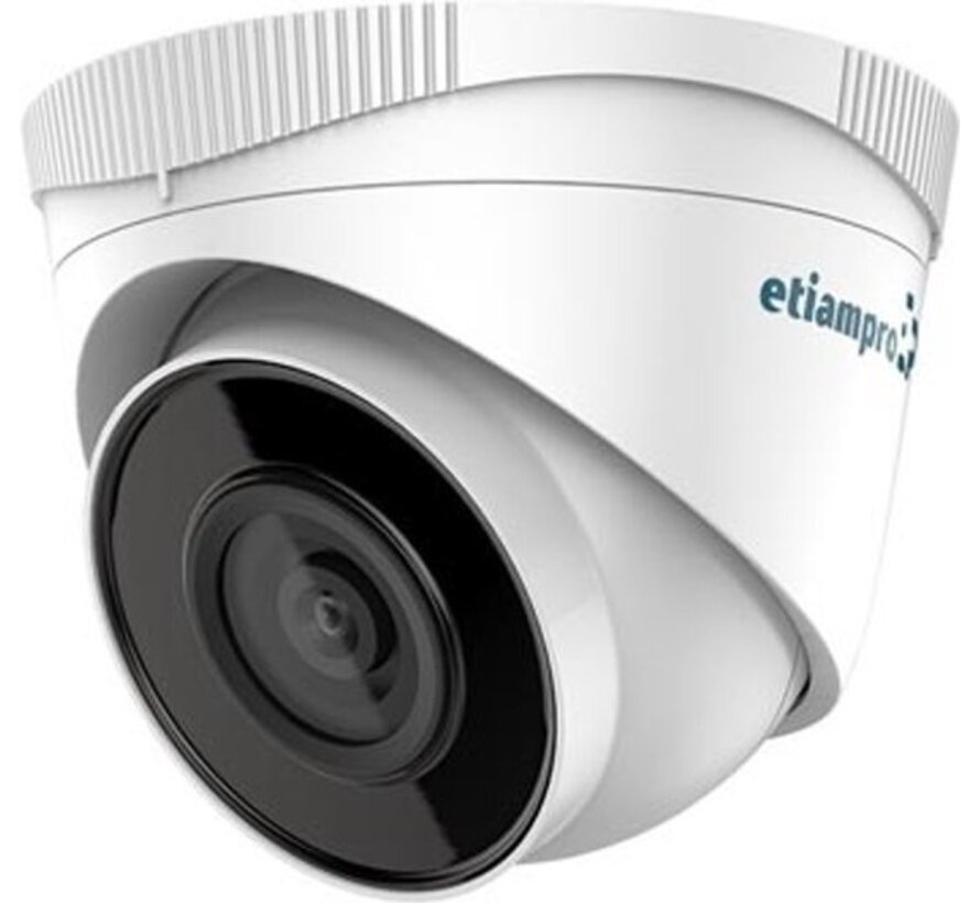 EtiamPro Ip Network Camera - Fixed Network - Dome - 4 Mp - White