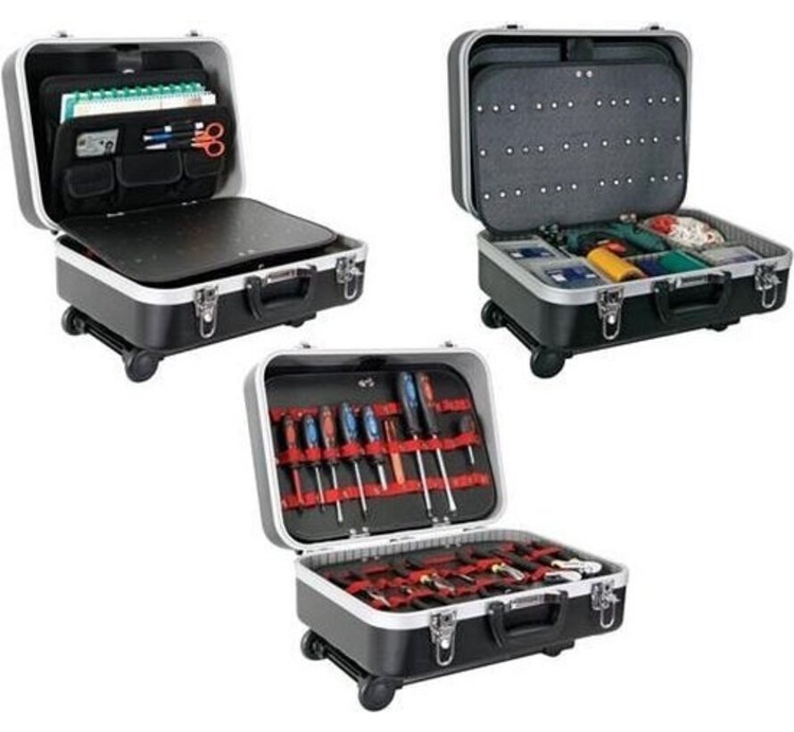 Perel Tool Case In Abs - 461 X 335 X 190 Mm - 29.3 L