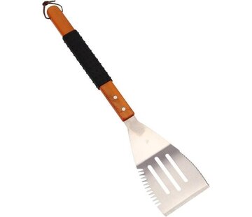 Merkloos Spatule pour barbecue avec manche en plastique en acier inoxydable 47 cm - spatule à pâtisserie - spatule à friture