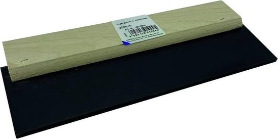 HAROMAC Joint caoutchouc avec support en bois, 300 mm
