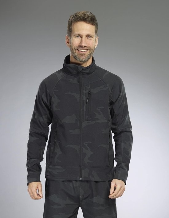 Veste softshell, couleur camouflage, taille 3XL