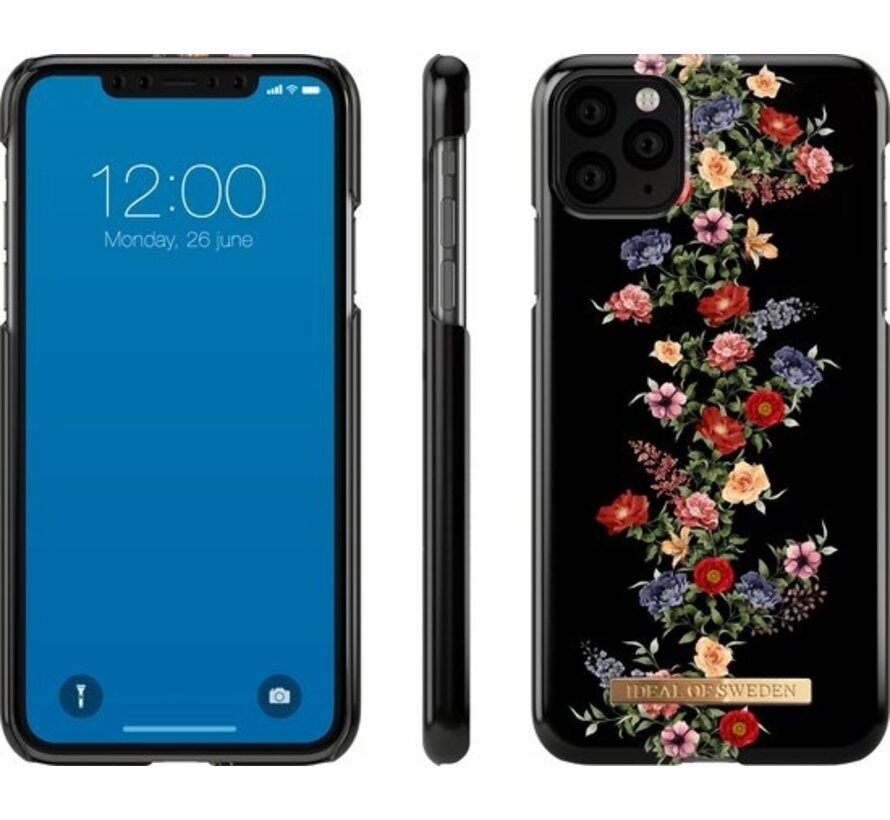 iDeal of Sweden Fashion Case Dark Floral iPhone 11 Pro Max