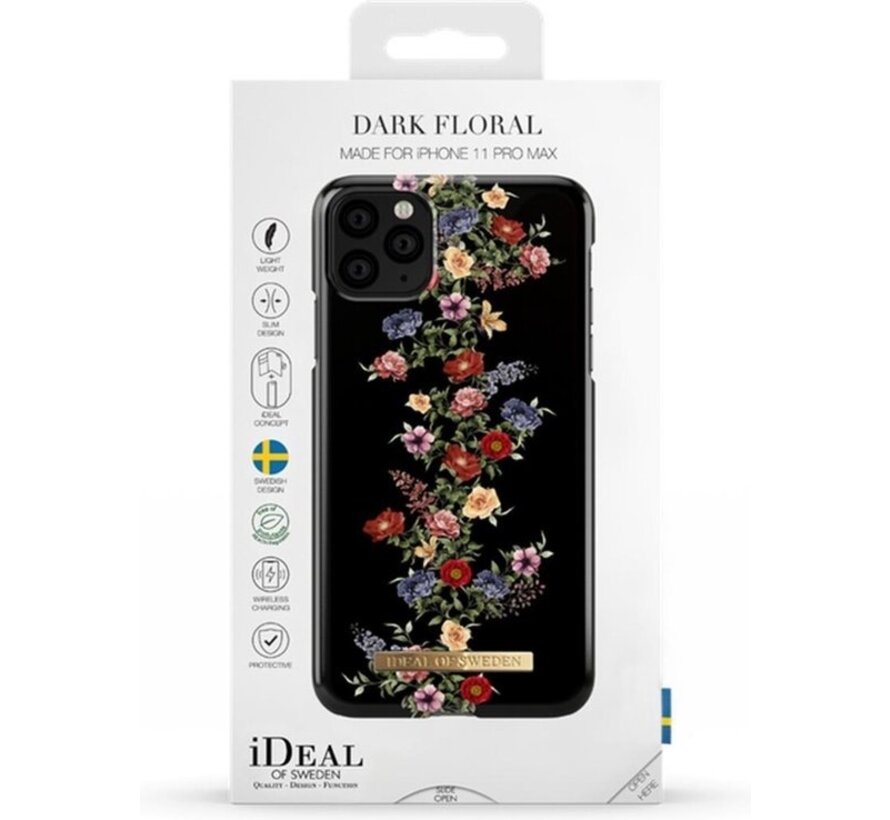 iDeal of Sweden Fashion Case Dark Floral iPhone 11 Pro Max