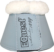 Equest EQuest Hoof Bell Soft avec fourrure Taille S Gris/Blanc