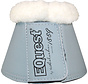 EQuest Hoof Bell Soft avec fourrure Taille S Gris/Blanc