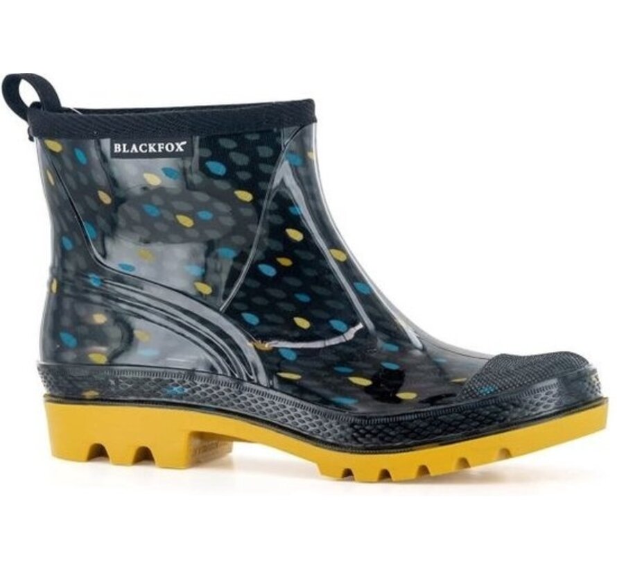 BlackFox | Bottines pour enfants - Taille 37 - Noir / Jaune / Bleu