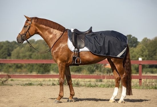 Horseware Amigo Ripstop Competition Riding Blanket - taille XL - Navy
