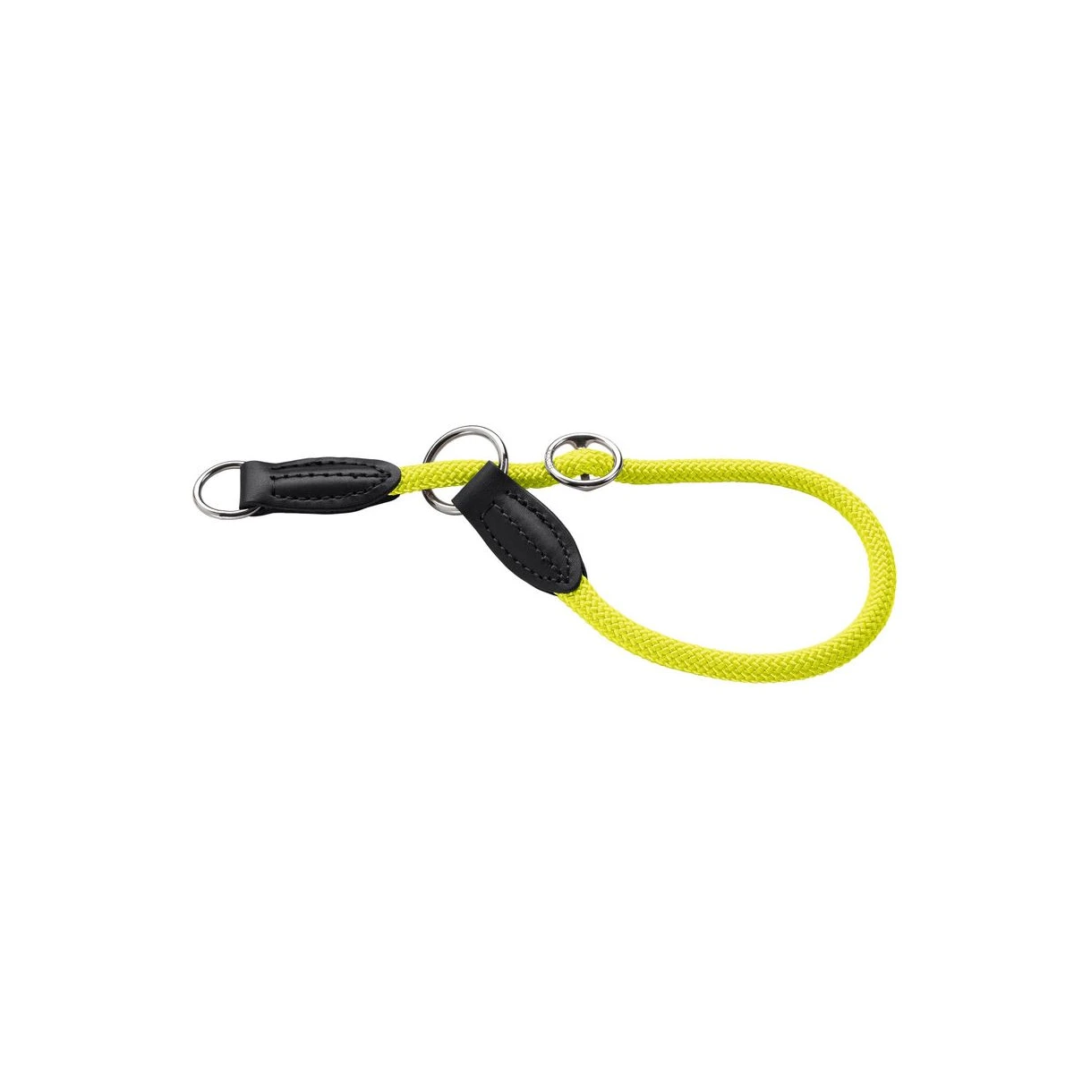 Collier de dressage Hunter Freestyle jaune 60 cm
