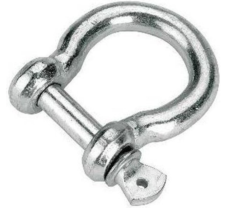 Kerbl Lock courbé, galvanisé 6 mm - 3 pièces