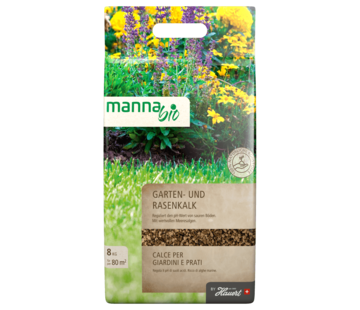 Manna Bio Manna chaux organique pour jardin et pelouse