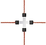 AKO AKO Wire Cross Connector Litzclip galvanisé 3mm (5 pièces)