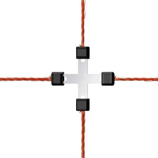 AKO Wire Cross Connector Litzclip galvanisé 3mm (5 pièces)