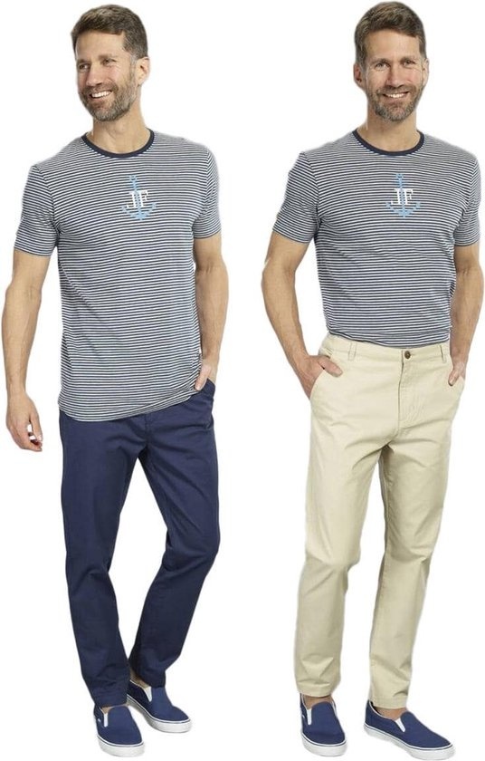 Pantalon Leitfeuer en sergé, couleur marine, taille 56