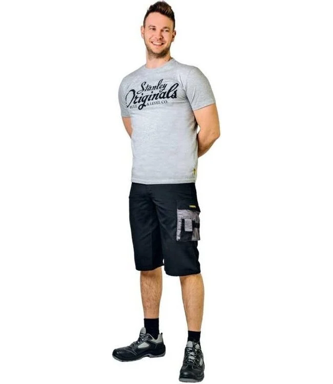 Short Stanley, couleur noir, taille XL