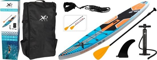 Planche de SUP XQ Max Race - 381cm - Orange