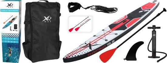 Planche de SUP XQ Max Race - 381cm - Rouge