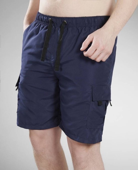 Short, couleur marine, taille 3XL