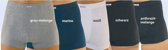 Boxer noir taille 6