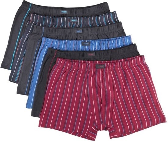 Short rétro, paquet de 6, couleurs assorties, taille 8