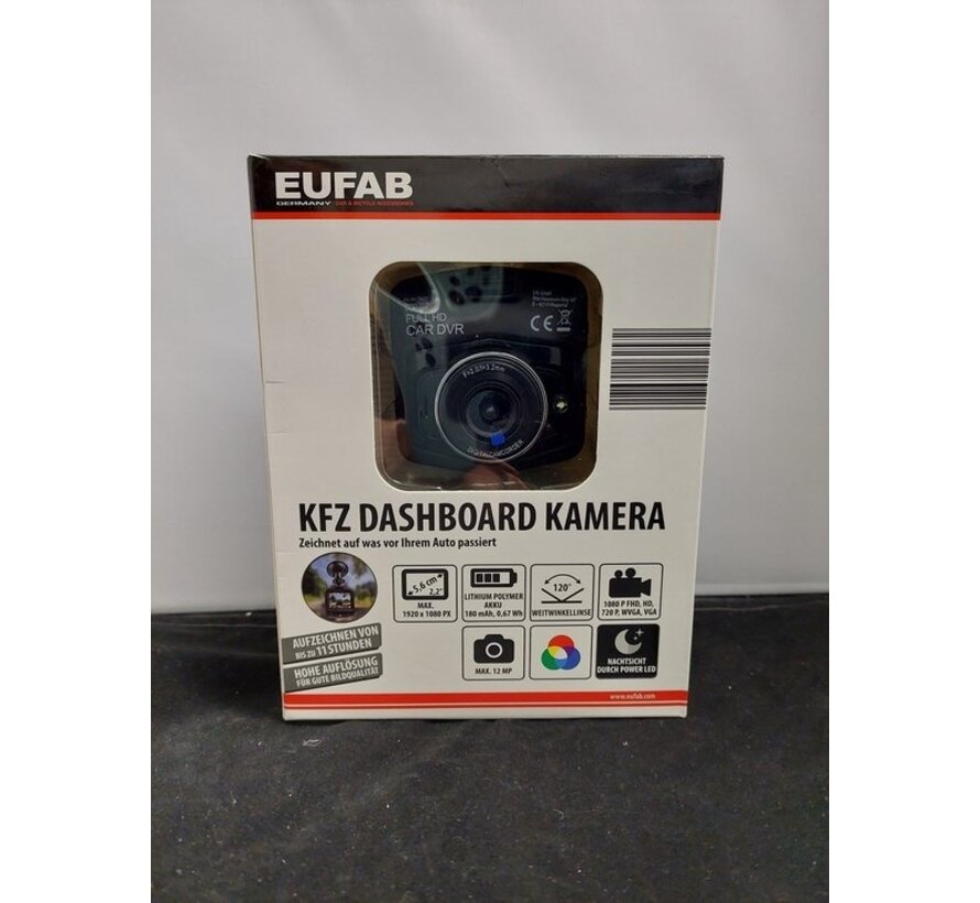 Caméra de tableau de bord Eufab