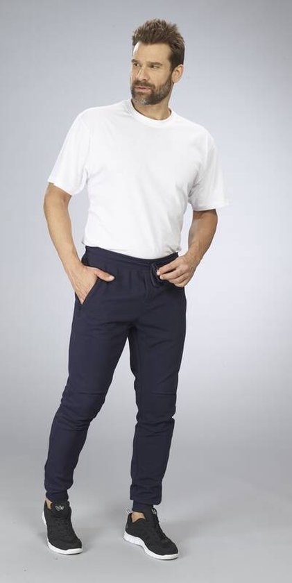 Pantalon de loisir, couleur marine, taille M
