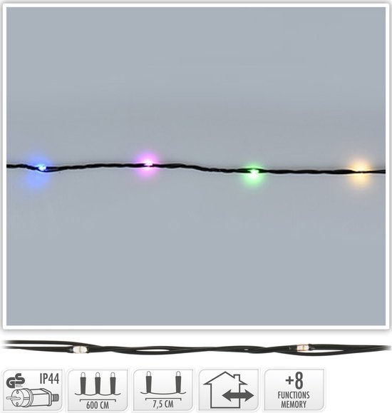 Eclairage LED 80led multicolo