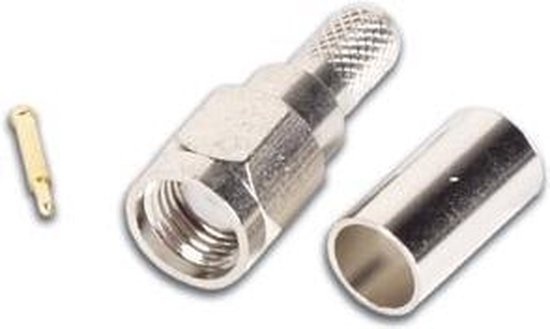 SMA mâle, 3 pièces, type à sertir (CSMA01)