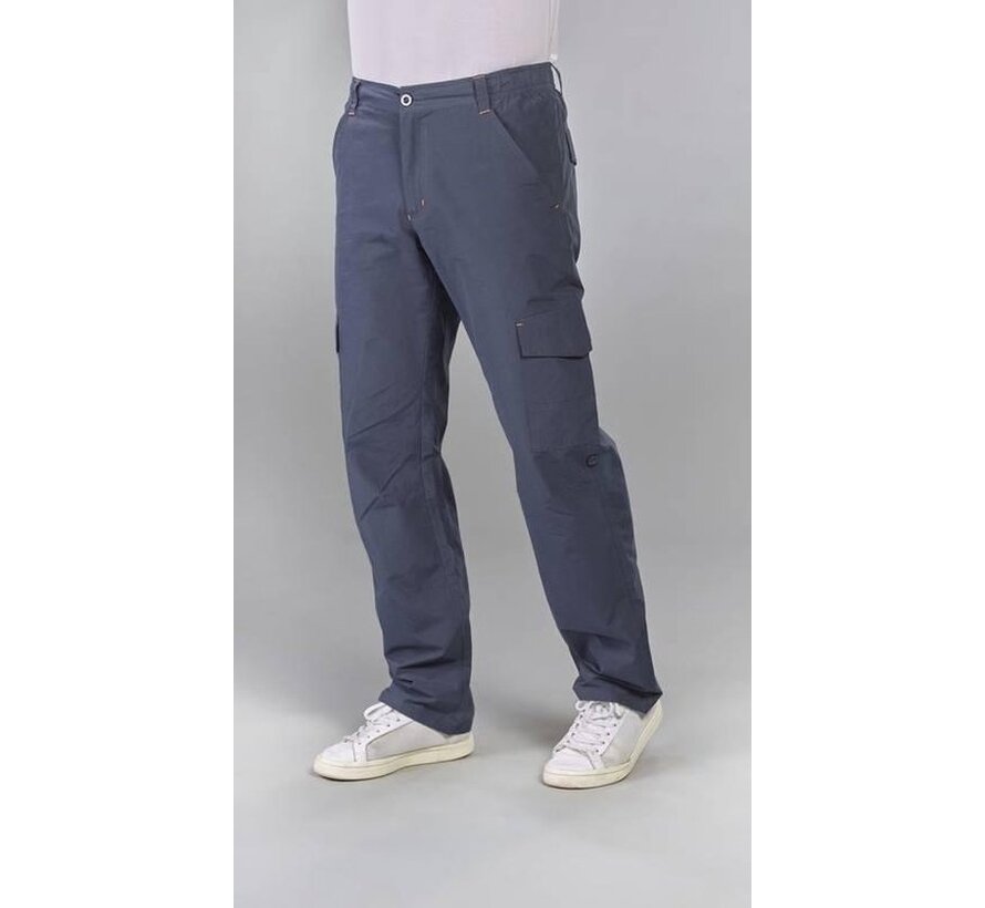BEN BRIX Pantalon à cordon élastiqué homme bleu/gris taille 25 (court)