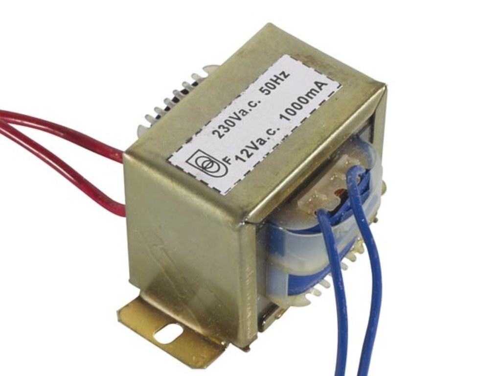 Transformateur à châssis ouvert - Generic - 12 Va 1 X 12 V~ 1000 Ma Max.